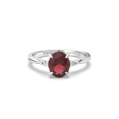 NATALI ROUGE 18K GOLD ENGAGEMENT RING - MARCVS JOYEROS NATALI ROUGE 18K GOLD ENGAGEMENT RING - MARCVS JOYEROS