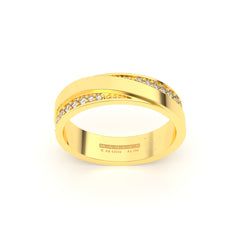 ELIETTE WEDDING RINGS 18K YELLOW GOLD - MARCVS JOYEROS ELIETTE WEDDING RINGS 18K YELLOW GOLD - MARCVS JOYEROS