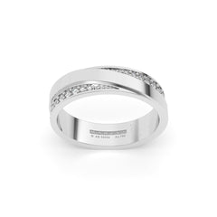 ELIETTE WEDDING RINGS 18K WHITE GOLD - MARCVS JOYEROS ELIETTE WEDDING RINGS 18K WHITE GOLD - MARCVS JOYEROS
