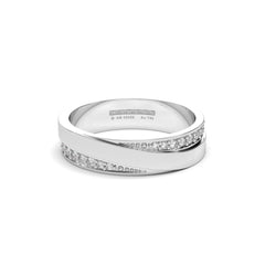 ELIETTE WEDDING RINGS 18K WHITE GOLD - MARCVS JOYEROS ELIETTE WEDDING RINGS 18K WHITE GOLD - MARCVS JOYEROS