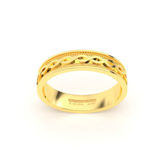 ETHAN WEDDING RINGS 18K GOLD - MARCVS JOYEROS ETHAN WEDDING RINGS 18K GOLD - MARCVS JOYEROS