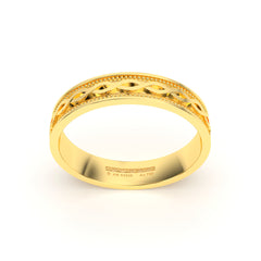 ETHAN WEDDING RINGS 18K GOLD - MARCVS JOYEROS ETHAN WEDDING RINGS 18K GOLD - MARCVS JOYEROS