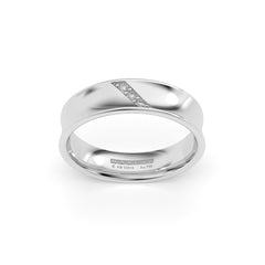 FANCY WEDDING RINGS 18K WHITE GOLD - MARCVS JOYEROS FANCY WEDDING RINGS 18K WHITE GOLD - MARCVS JOYEROS