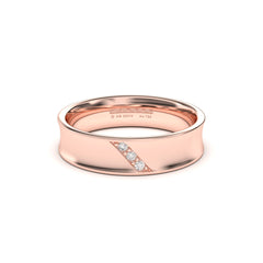FANCY WEDDING RINGS 18K ROSE GOLD - MARCVS JOYEROS FANCY WEDDING RINGS 18K ROSE GOLD - MARCVS JOYEROS