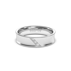 FANCY WEDDING RINGS 18K WHITE GOLD - MARCVS JOYEROS FANCY WEDDING RINGS 18K WHITE GOLD - MARCVS JOYEROS