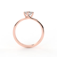 GIULIA 18K GOLD ENGAGEMENT RING - MARCVS JOYEROS GIULIA 18K GOLD ENGAGEMENT RING - MARCVS JOYEROS