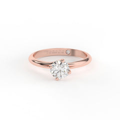 GIULIA 18K GOLD ENGAGEMENT RING - MARCVS JOYEROS GIULIA 18K GOLD ENGAGEMENT RING - MARCVS JOYEROS