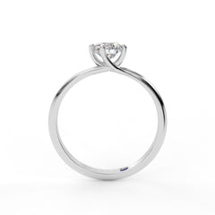 GIULIA 18K GOLD ENGAGEMENT RING - MARCVS JOYEROS GIULIA 18K GOLD ENGAGEMENT RING - MARCVS JOYEROS