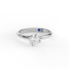 GIULIA 18K GOLD ENGAGEMENT RING - MARCVS JOYEROS GIULIA 18K GOLD ENGAGEMENT RING - MARCVS JOYEROS