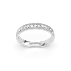 JOSIANE WEDDING RINGS 18K WHITE GOLD - MARCVS JOYEROS JOSIANE WEDDING RINGS 18K WHITE GOLD - MARCVS JOYEROS