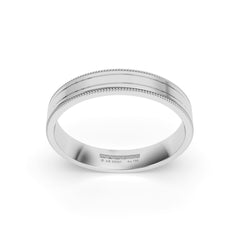 JOSIANE WEDDING RINGS 18K WHITE GOLD - MARCVS JOYEROS JOSIANE WEDDING RINGS 18K WHITE GOLD - MARCVS JOYEROS