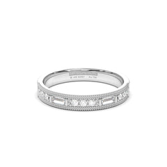 JOSIANE WEDDING RINGS 18K WHITE GOLD - MARCVS JOYEROS JOSIANE WEDDING RINGS 18K WHITE GOLD - MARCVS JOYEROS