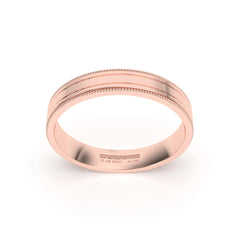 JOSIANE WEDDING RINGS 18K ROSE GOLD - MARCVS JOYEROS JOSIANE WEDDING RINGS 18K ROSE GOLD - MARCVS JOYEROS