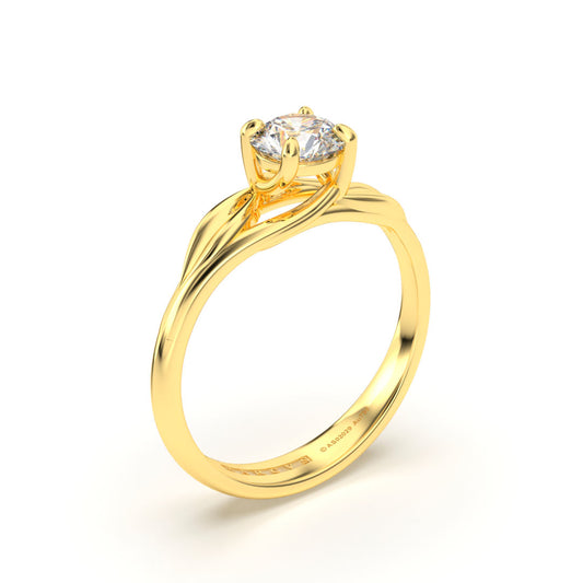 KLERVI ENGAGEMENT RING 18K GOLD - MARCVS JOYEROS
