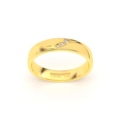 JOSIANE WEDDING RINGS 18K YELLOW GOLD - MARCVS JOYEROS JOSIANE WEDDING RINGS 18K YELLOW GOLD - MARCVS JOYEROS