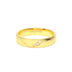 JOSIANE WEDDING RINGS 18K YELLOW GOLD - MARCVS JOYEROS JOSIANE WEDDING RINGS 18K YELLOW GOLD - MARCVS JOYEROS