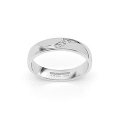 JOSIANE WEDDING RINGS 18K WHITE GOLD - MARCVS JOYEROS JOSIANE WEDDING RINGS 18K WHITE GOLD - MARCVS JOYEROS
