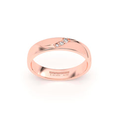 JOSIANE WEDDING RINGS 18K ROSE GOLD - MARCVS JOYEROS JOSIANE WEDDING RINGS 18K ROSE GOLD - MARCVS JOYEROS