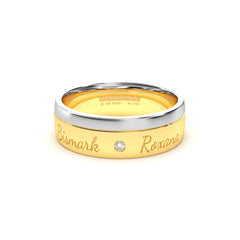MOUNE WEDDING RINGS 18K YELLOW GOLD - MARCVS JOYEROS MOUNE WEDDING RINGS 18K YELLOW GOLD - MARCVS JOYEROS