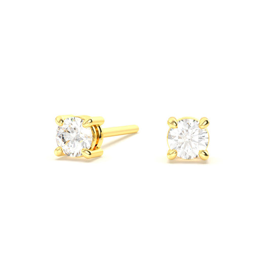 MIREIA ARETES ORO 18K - MARCVS JOYEROS