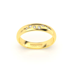MOUNE WEDDING RINGS 18K YELLOW GOLD - MARCVS JOYEROS MOUNE WEDDING RINGS 18K YELLOW GOLD - MARCVS JOYEROS