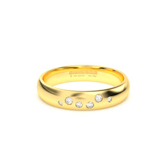 MOUNE WEDDING RINGS 18K YELLOW GOLD - MARCVS JOYEROS MOUNE WEDDING RINGS 18K YELLOW GOLD - MARCVS JOYEROS