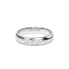 MOUNE WEDDING RINGS 18K WHITE GOLD - MARCVS JOYEROS MOUNE WEDDING RINGS 18K WHITE GOLD - MARCVS JOYEROS