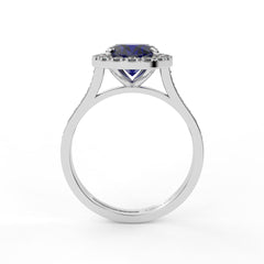NATALI BLEU 18K GOLD ENGAGEMENT RING - MARCVS JOYEROS NATALI BLEU 18K GOLD ENGAGEMENT RING - MARCVS JOYEROS