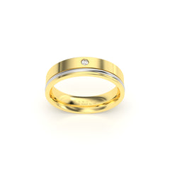 OMNIA WEDDING RINGS 18K YELLOW GOLD - MARCVS JOYEROS OMNIA WEDDING RINGS 18K YELLOW GOLD - MARCVS JOYEROS