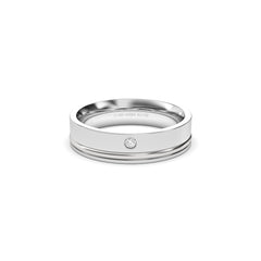 OMNIA WEDDING RINGS 18K WHITE GOLD - MARCVS JOYEROS OMNIA WEDDING RINGS 18K WHITE GOLD - MARCVS JOYEROS
