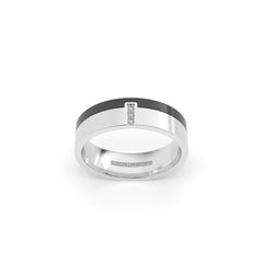 PHOEBE WEDDING RINGS 18K YELLOW AND WHITE GOLD - MARCVS JOYEROS PHOEBE WEDDING RINGS 18K YELLOW AND WHITE GOLD - MARCVS JOYEROS