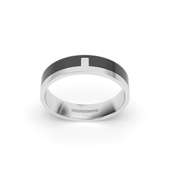 PHOEBE WEDDING RINGS 18K YELLOW AND WHITE GOLD - MARCVS JOYEROS PHOEBE WEDDING RINGS 18K YELLOW AND WHITE GOLD - MARCVS JOYEROS