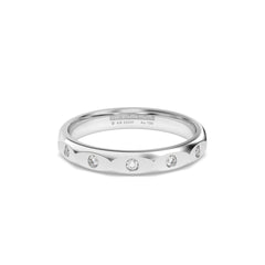 JOSIANE WEDDING RINGS 18K WHITE GOLD - MARCVS JOYEROS JOSIANE WEDDING RINGS 18K WHITE GOLD - MARCVS JOYEROS