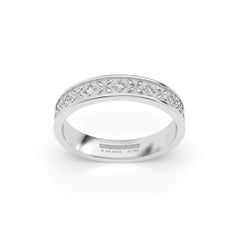 JOSIANE WEDDING RINGS 18K WHITE GOLD - MARCVS JOYEROS JOSIANE WEDDING RINGS 18K WHITE GOLD - MARCVS JOYEROS