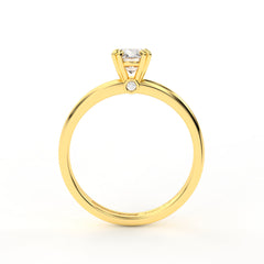 YAELLE 18K GOLD ENGAGEMENT RING - MARCVS JOYEROS YAELLE 18K GOLD ENGAGEMENT RING - MARCVS JOYEROS