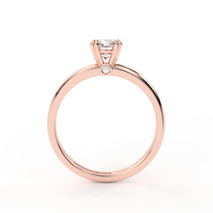 YAELLE 18K GOLD ENGAGEMENT RING - MARCVS JOYEROS YAELLE 18K GOLD ENGAGEMENT RING - MARCVS JOYEROS