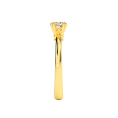 YAELLE 18K GOLD ENGAGEMENT RING - MARCVS JOYEROS YAELLE 18K GOLD ENGAGEMENT RING - MARCVS JOYEROS