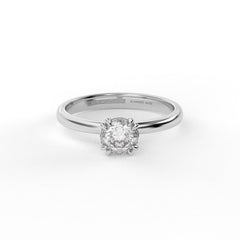 YAELLE 18K GOLD ENGAGEMENT RING - MARCVS JOYEROS YAELLE 18K GOLD ENGAGEMENT RING - MARCVS JOYEROS
