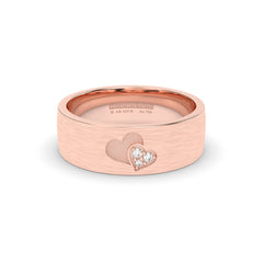 YANNICK WEDDING RINGS 18K ROSE GOLD - MARCVS JOYEROS YANNICK WEDDING RINGS 18K ROSE GOLD - MARCVS JOYEROS