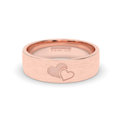 YANNICK WEDDING RINGS 18K ROSE GOLD - MARCVS JOYEROS YANNICK WEDDING RINGS 18K ROSE GOLD - MARCVS JOYEROS