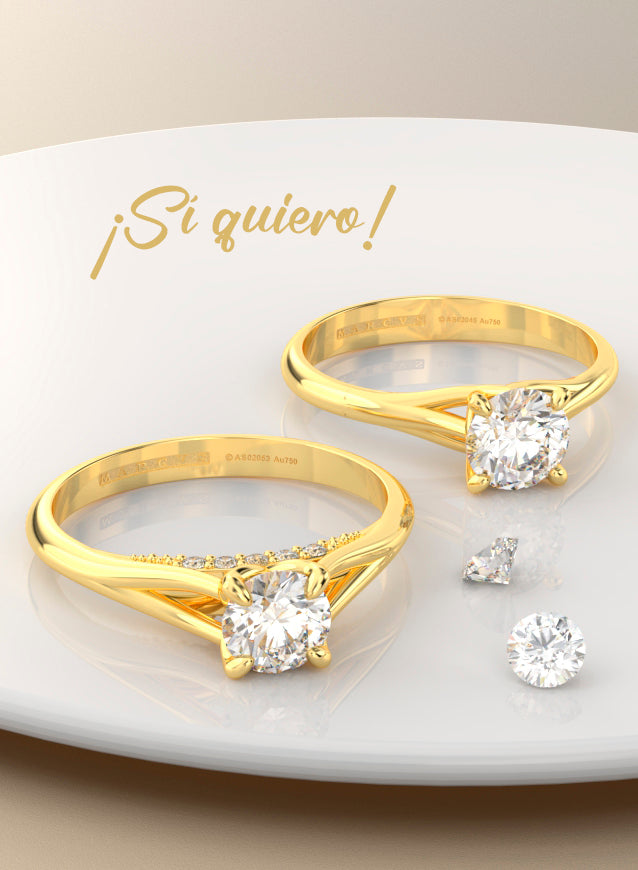 Joyer a anillos y joyas de oro con diamantes MARCVSJOYEROS