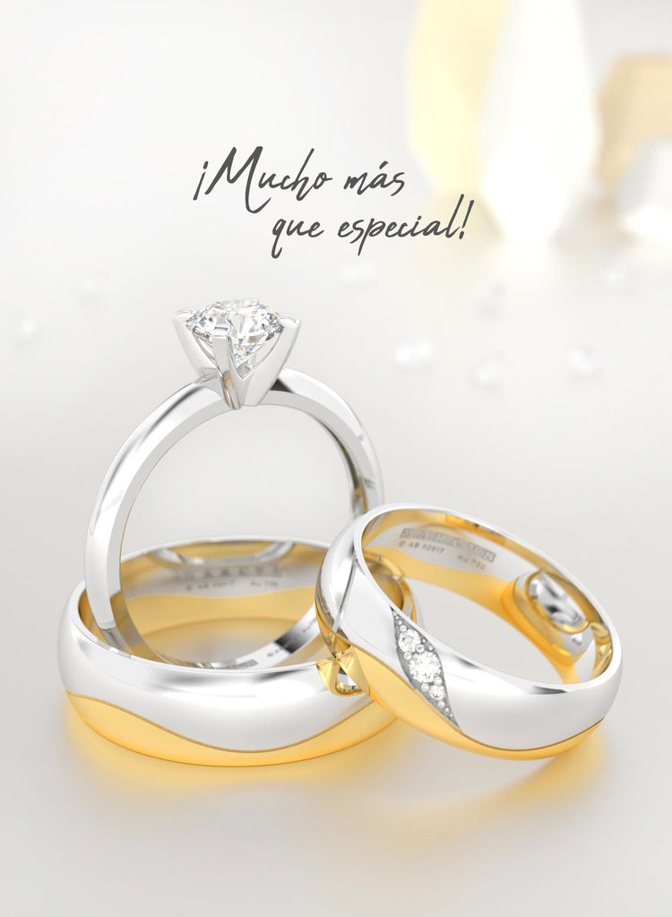 Joyería anillos y joyas de oro con diamantes