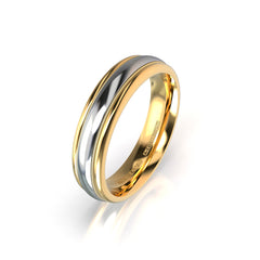 CLEO WEDDING RINGS 2 COLORS 18K GOLD - MARCVS JOYEROS