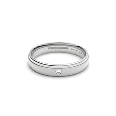 ALIZÉE WEDDING RINGS 18K WHITE GOLD - MARCVS JOYEROS