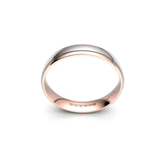 ALIZÉE DUO ANILLOS DE BODA ORO ROSA 18K - MARCVS JOYEROS