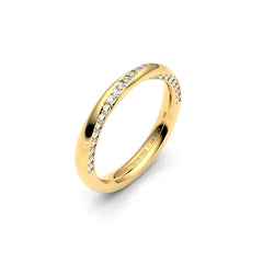 ZAID WEDDING RINGS 18K YELLOW GOLD - MARCVS JOYEROS