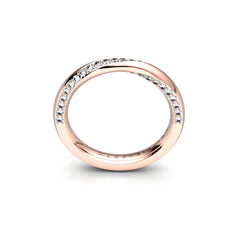 ZAID WEDDING RINGS ROSE GOLD 18K - MARCVS JOYEROS